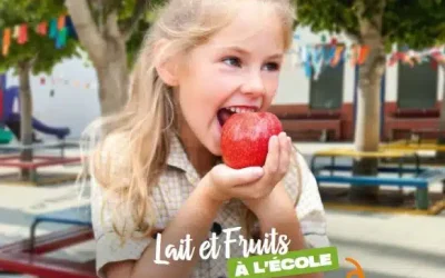 Lait et Fruits à l’école : un guide gratuit pour vous accompagner