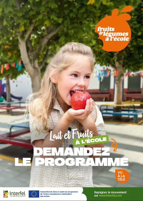 Lait et Fruits à l’école : un guide gratuit pour vous accompagner